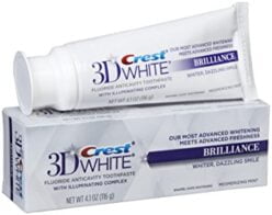 Crest 3D White Brilliance tandpasta - Tanden blekende tandpasta